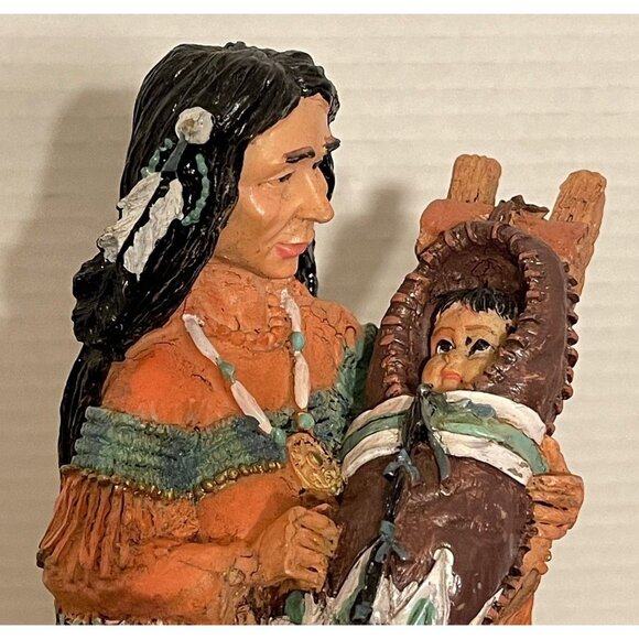Old West Visions Set of 2 Limited Edition 11" Figurines Sculptures - Picture 9 of 11